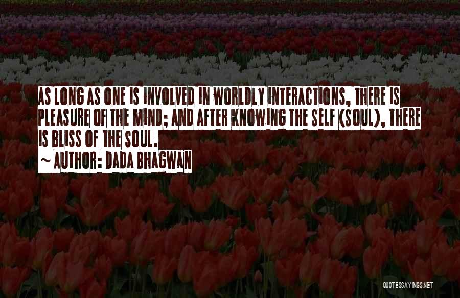 Bliss Of The Soul Quotes By Dada Bhagwan