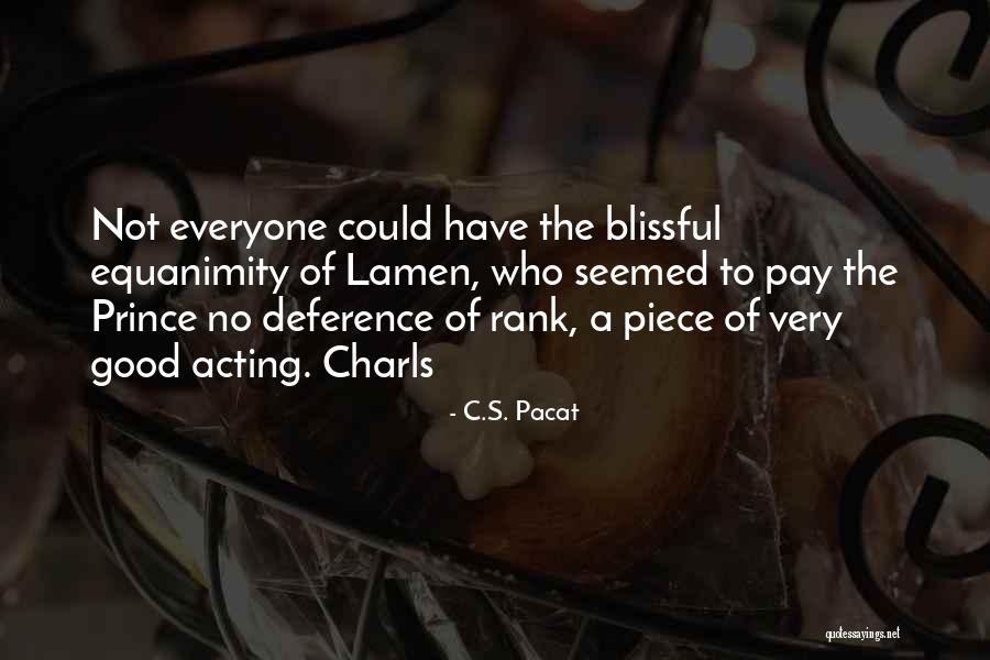 Blissful Quotes By C.S. Pacat