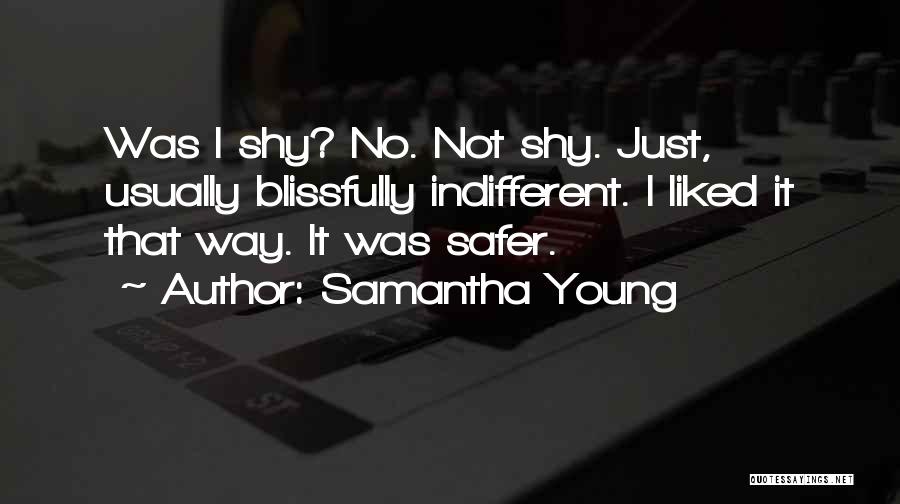 Blissfully Quotes By Samantha Young