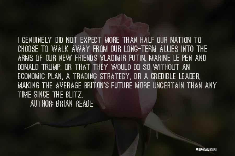 Blitz Quotes By Brian Reade