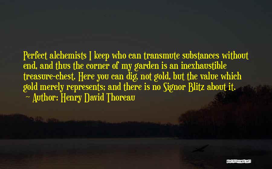 Blitz Quotes By Henry David Thoreau