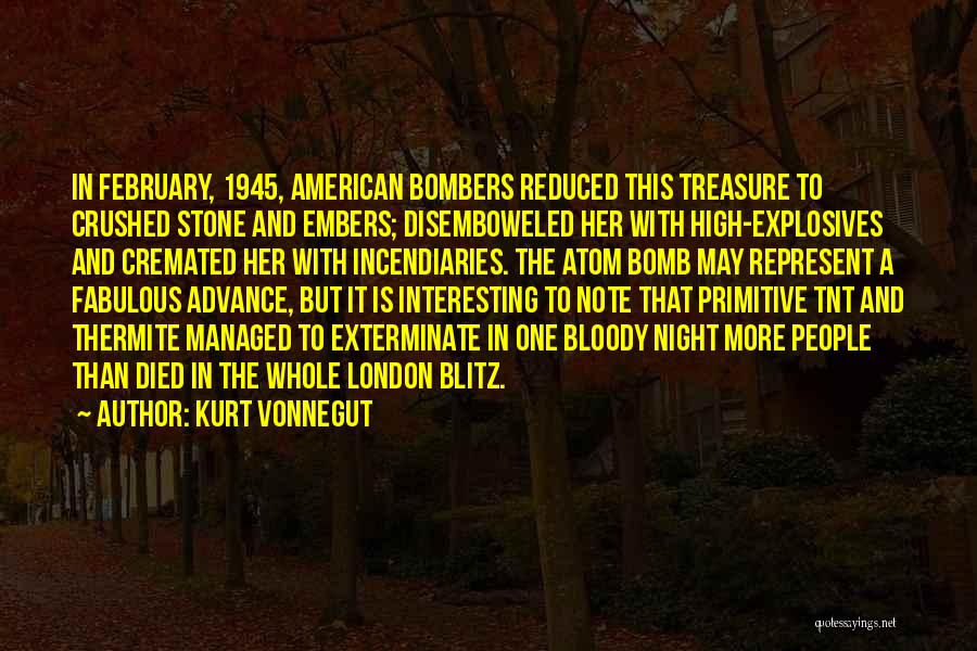 Blitz Quotes By Kurt Vonnegut