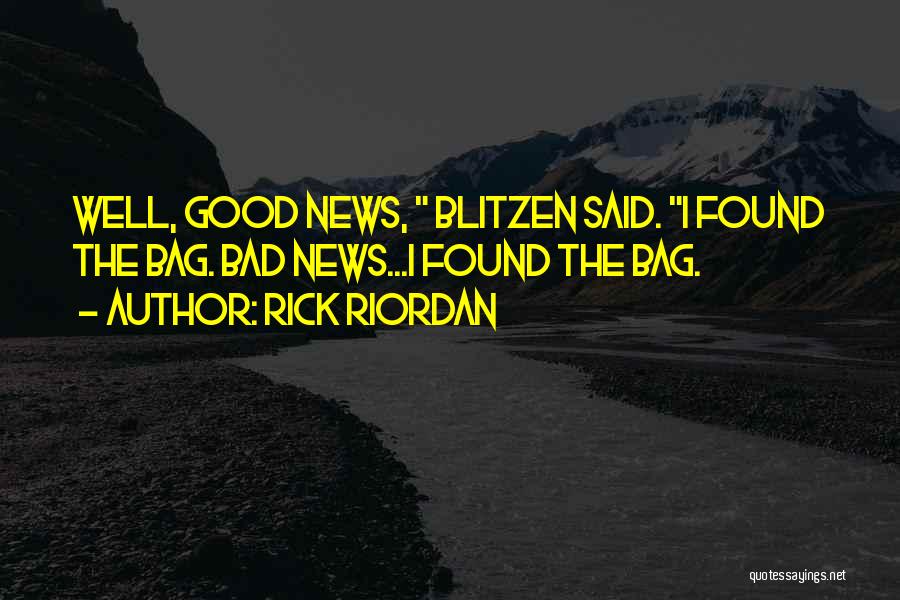 Blitzen Quotes By Rick Riordan