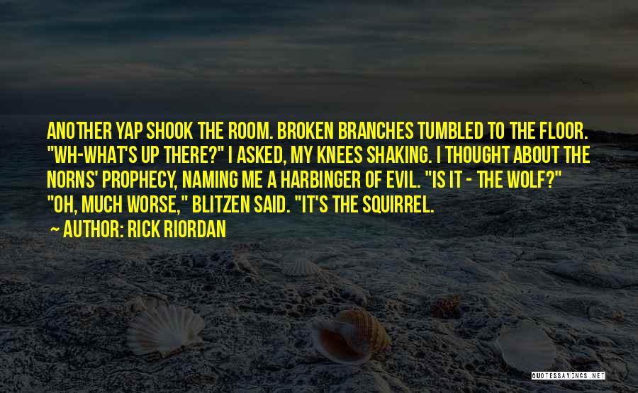 Blitzen Quotes By Rick Riordan