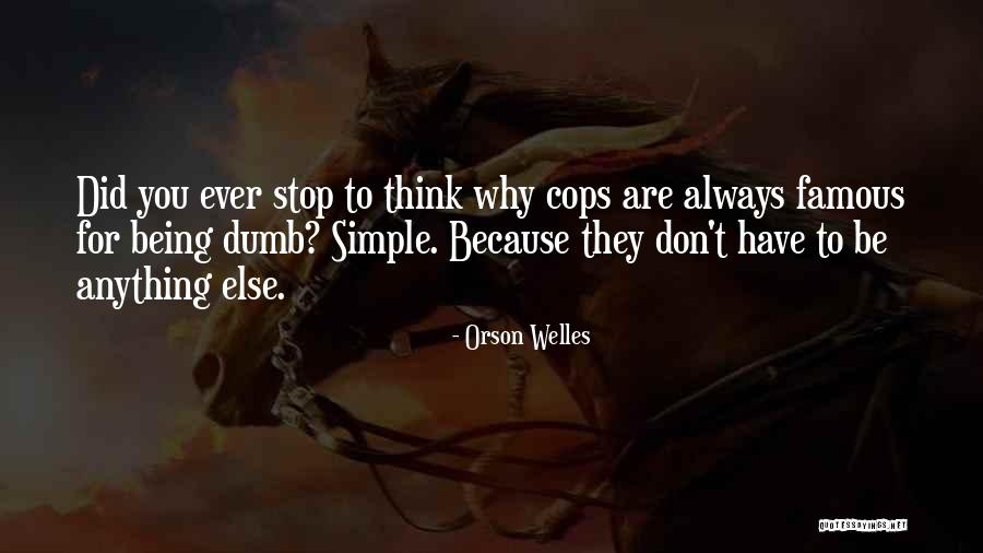 Blitzers Food Quotes By Orson Welles Blitzers Food Quotes By Orson Welles