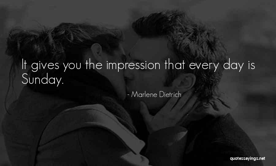 Blitzkriegs Quotes By Marlene Dietrich