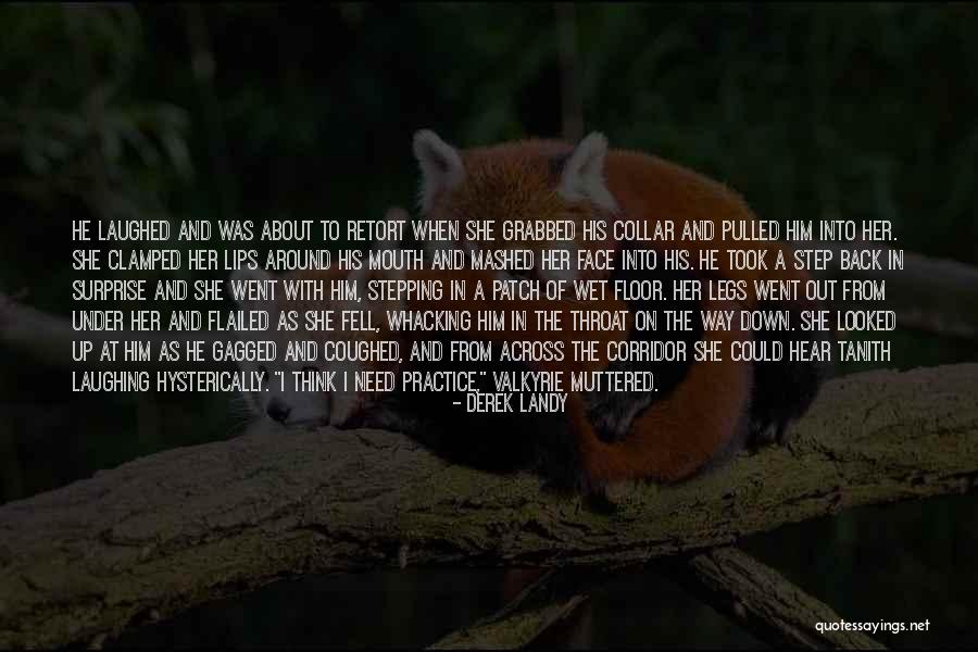 Bliver Trump Quotes By Derek Landy Bliver Trump Quotes By Derek Landy