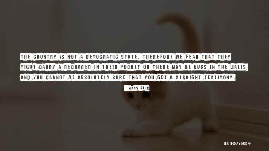Blix Quotes By Hans Blix Blix Quotes By Hans Blix