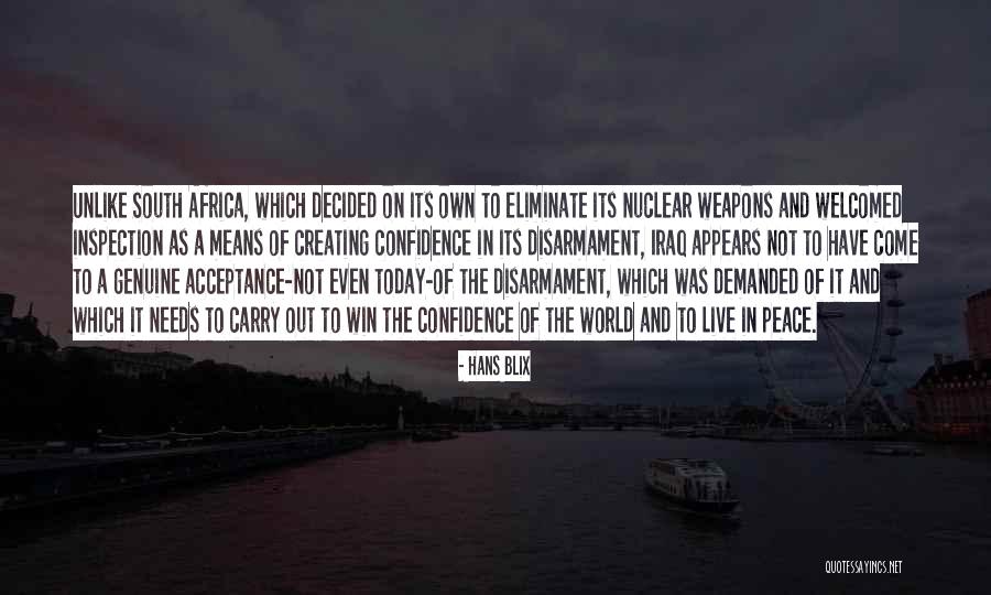 Blix Quotes By Hans Blix Blix Quotes By Hans Blix