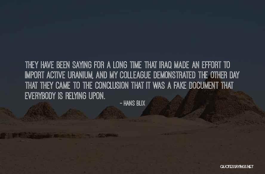 Blix Quotes By Hans Blix Blix Quotes By Hans Blix