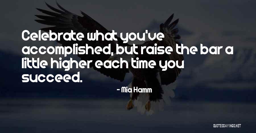 Blixten O Quotes By Mia Hamm