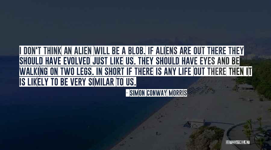 Blob Quotes By Simon Conway Morris