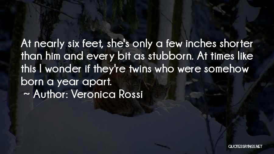 Blockage In Leg Quotes By Veronica Rossi