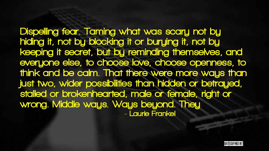 Blocking My Love Quotes By Laurie Frankel Blocking My Love Quotes By Laurie Frankel