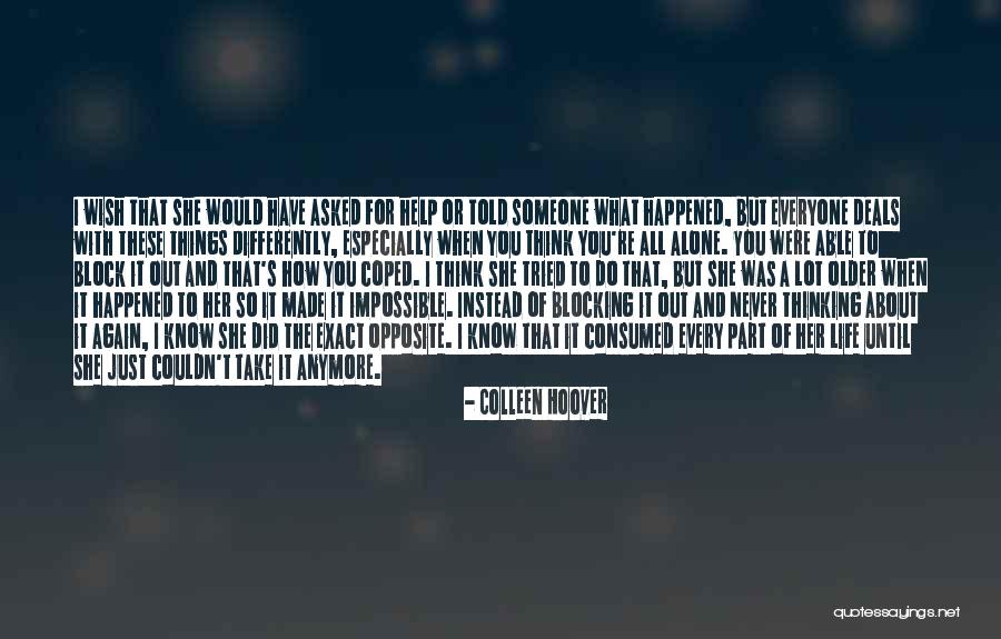 Blocking Out Quotes By Colleen Hoover Blocking Out Quotes By Colleen Hoover