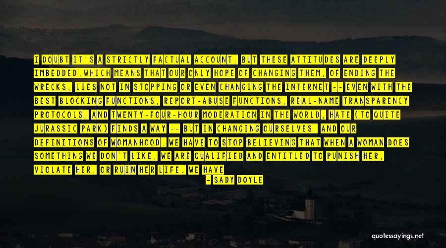 Blocking The World Out Quotes By Sady Doyle Blocking The World Out Quotes By Sady Doyle