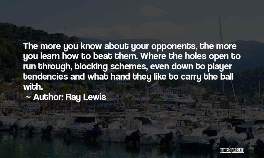 Blocking You Quotes By Ray Lewis