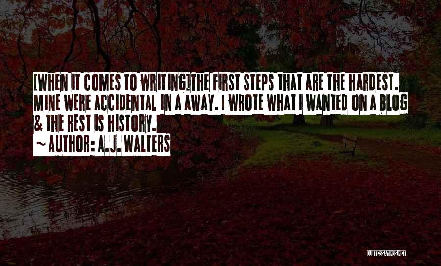 Blog On Quotes By A.J. Walters