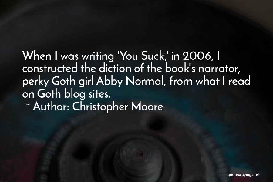 Blog On Quotes By Christopher Moore