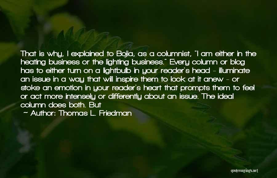 Blog On Quotes By Thomas L. Friedman