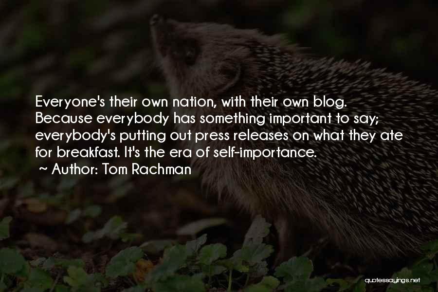 Blog On Quotes By Tom Rachman