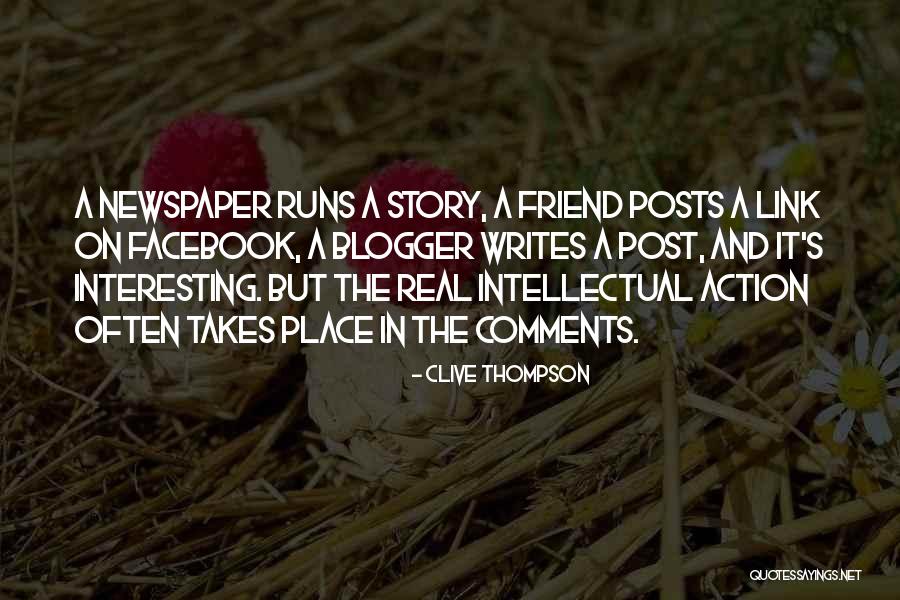 Blogger Quotes By Clive Thompson