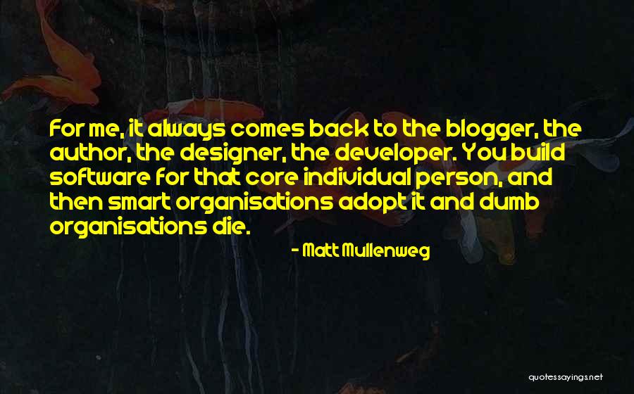 Blogger Quotes By Matt Mullenweg