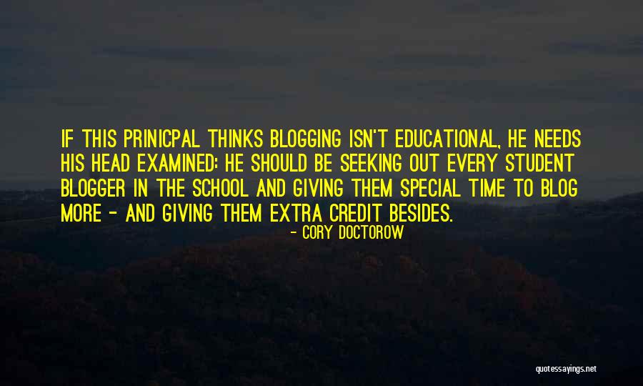 Blogging Quotes By Cory Doctorow