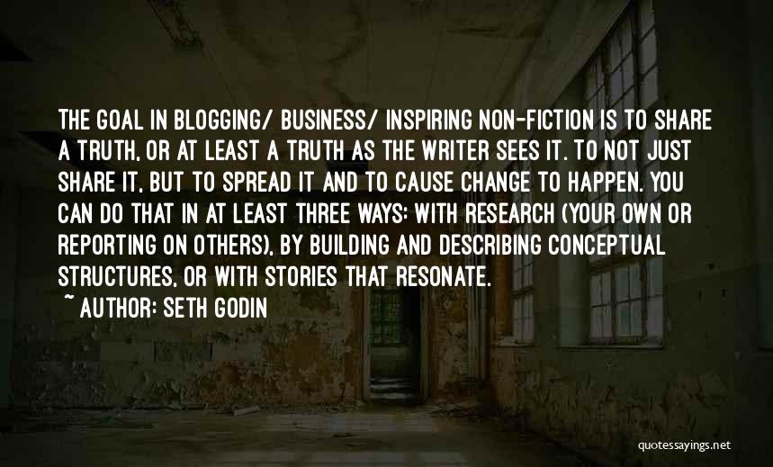 Blogging Quotes By Seth Godin