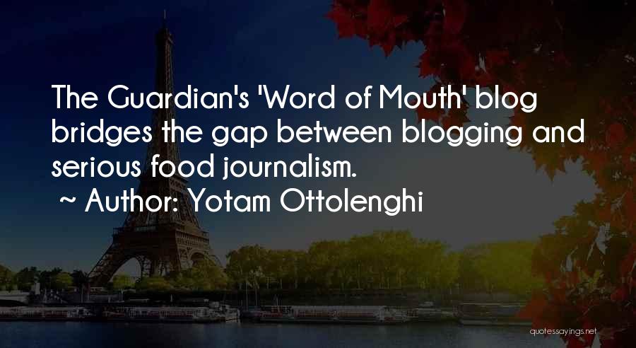 Blogging Quotes By Yotam Ottolenghi
