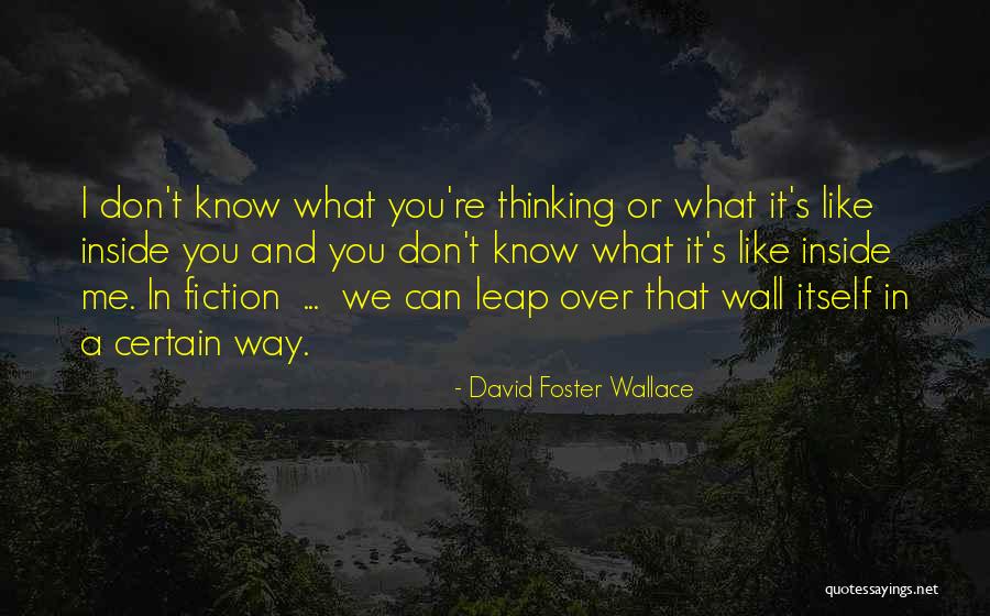 Blomme Vs Dedinsky Quotes By David Foster Wallace Blomme Vs Dedinsky Quotes By David Foster Wallace