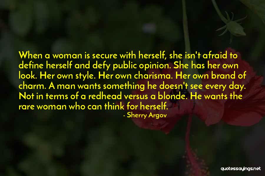 Blonde And Redhead Quotes By Sherry Argov Blonde And Redhead Quotes By Sherry Argov