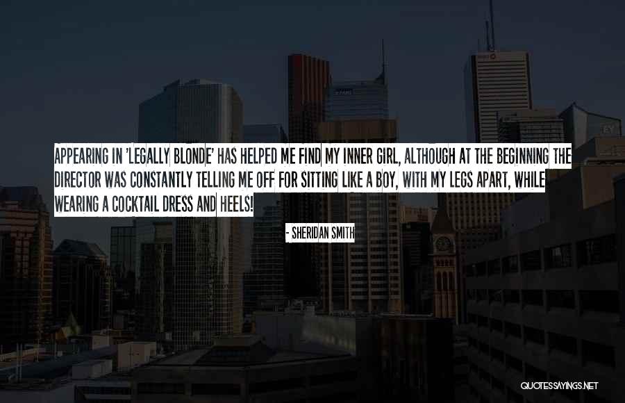 Blonde Girl Quotes By Sheridan Smith Blonde Girl Quotes By Sheridan Smith