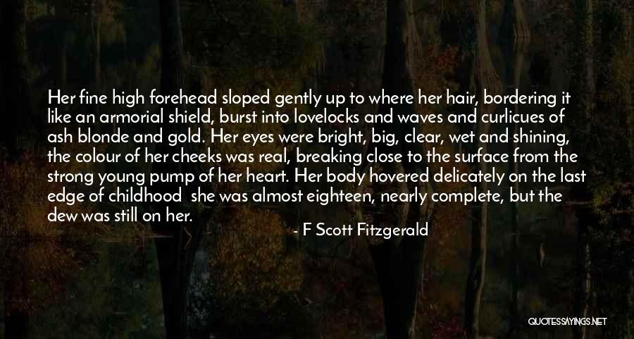 Blonde Hair Quotes By F Scott Fitzgerald