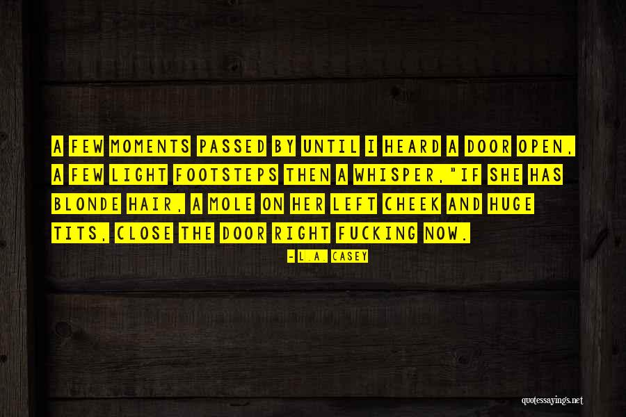 Blonde Hair Quotes By L.A. Casey Blonde Hair Quotes By L.A. Casey