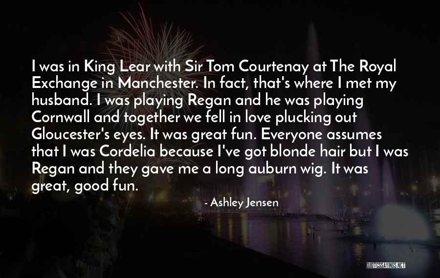 Blonde Have More Fun Quotes By Ashley Jensen Blonde Have More Fun Quotes By Ashley Jensen
