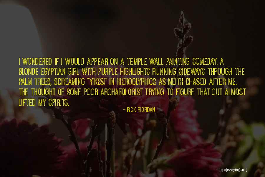 Blonde Quotes By Rick Riordan Blonde Quotes By Rick Riordan