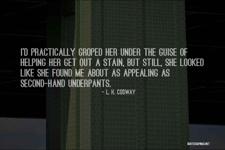 Blondest Quotes By L. H. Cosway Blondest Quotes By L. H. Cosway