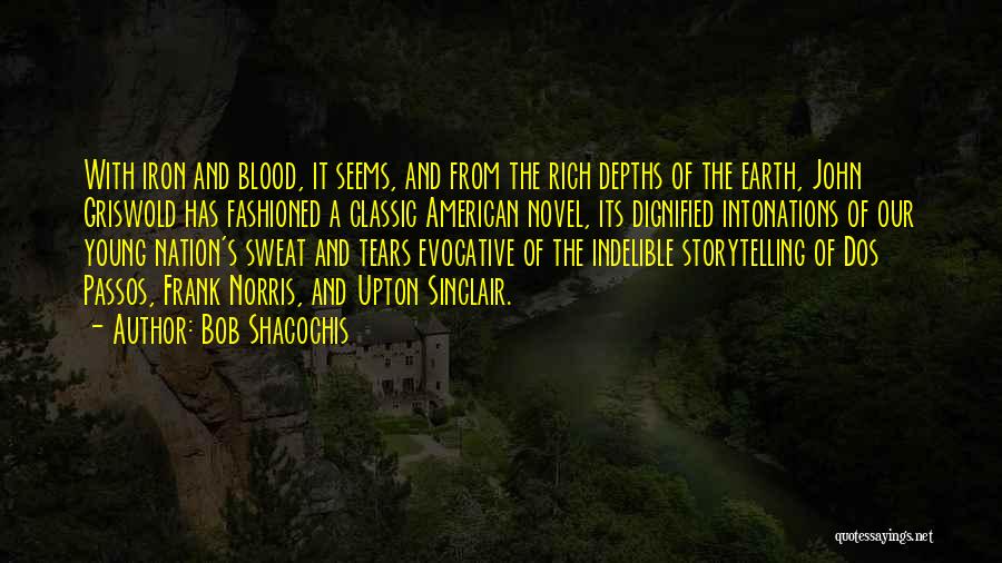 Blood And Iron Quotes By Bob Shacochis