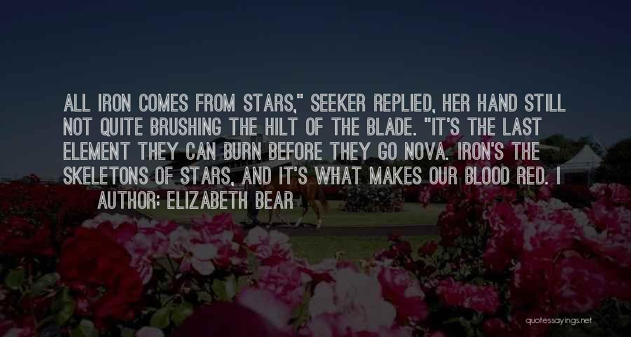 Blood And Iron Quotes By Elizabeth Bear