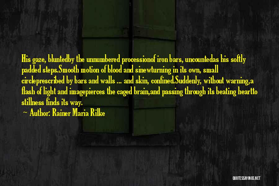 Blood And Iron Quotes By Rainer Maria Rilke