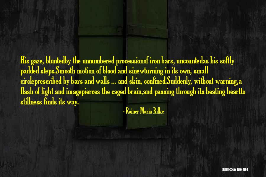 Blood And Iron Quotes By Rainer Maria Rilke