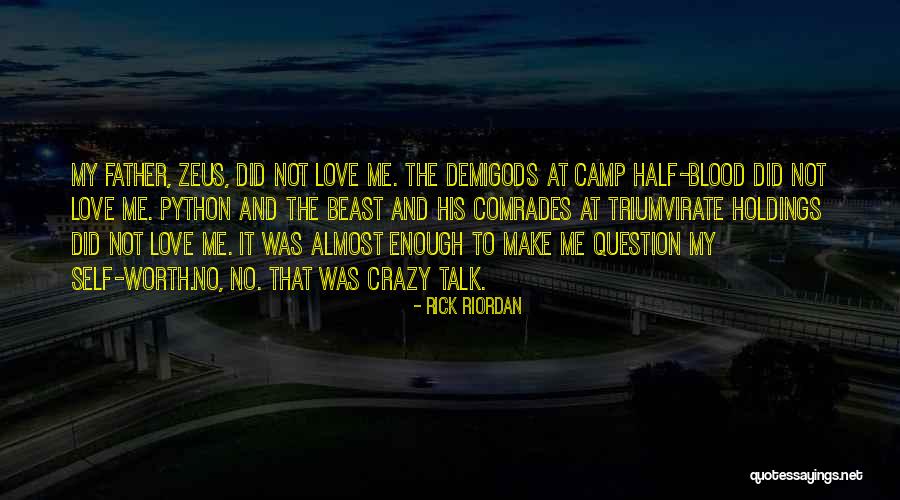Blood And Love Quotes By Rick Riordan Blood And Love Quotes By Rick Riordan