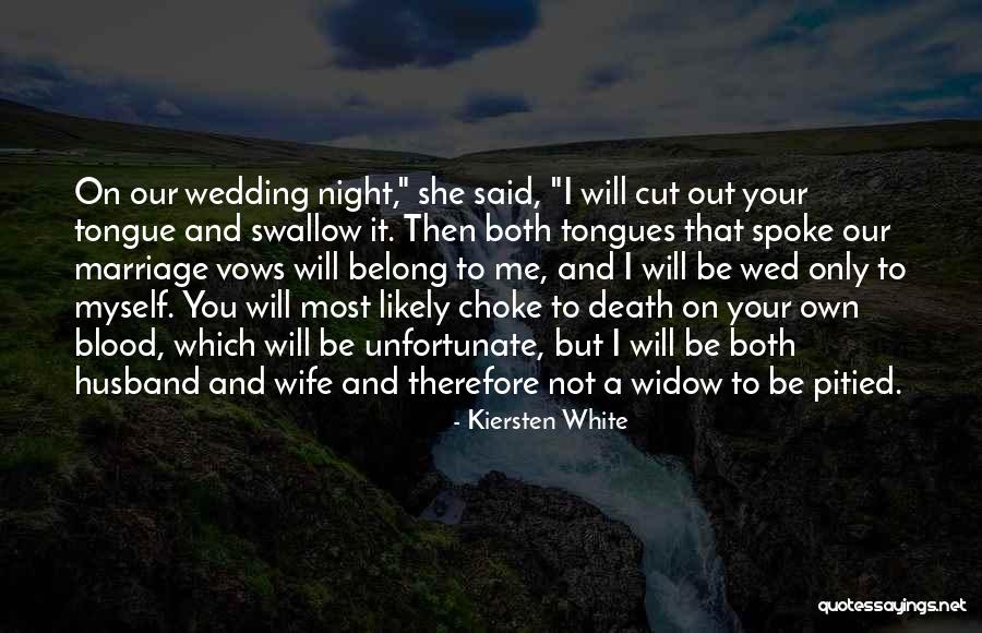 Blood And Marriage Quotes By Kiersten White Blood And Marriage Quotes By Kiersten White