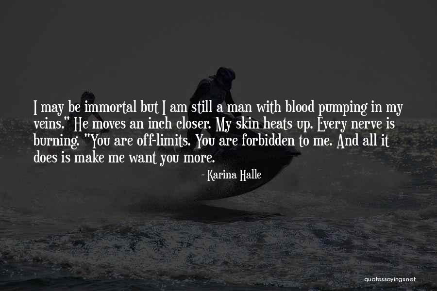 Blood And Veins Quotes By Karina Halle