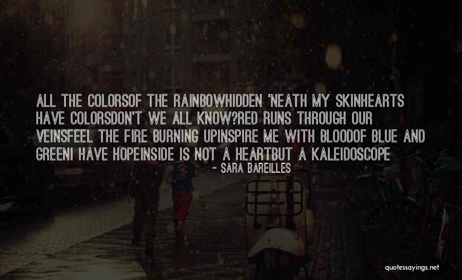 Blood And Veins Quotes By Sara Bareilles Blood And Veins Quotes By Sara Bareilles