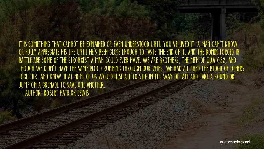Blood Brothers Friendship Quotes By Robert Patrick Lewis