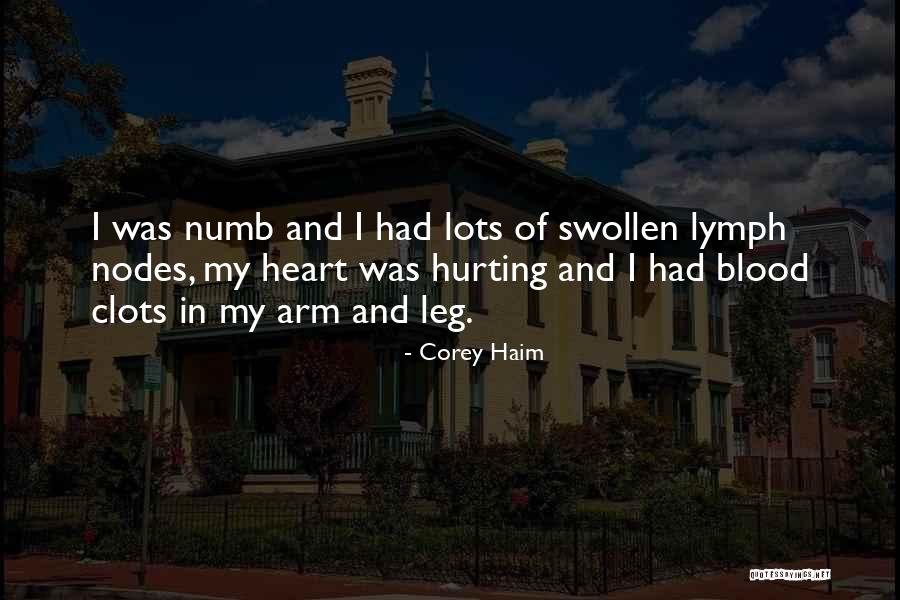Blood Clots Quotes By Corey Haim Blood Clots Quotes By Corey Haim
