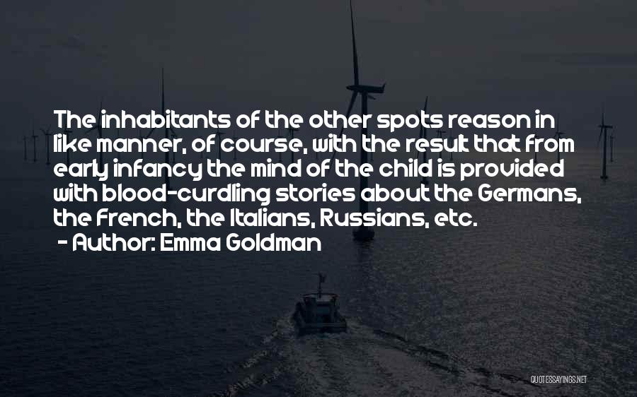 Blood Curdling Quotes By Emma Goldman