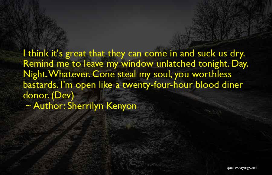 Blood Diner Quotes By Sherrilyn Kenyon